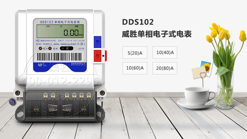 单相电表型号威胜DDS102