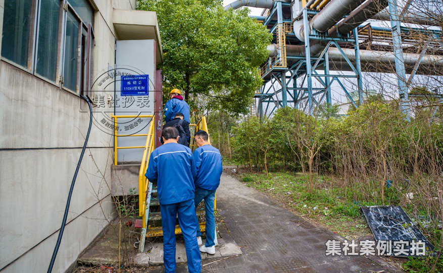 宝之云园区配电房查看安装电表