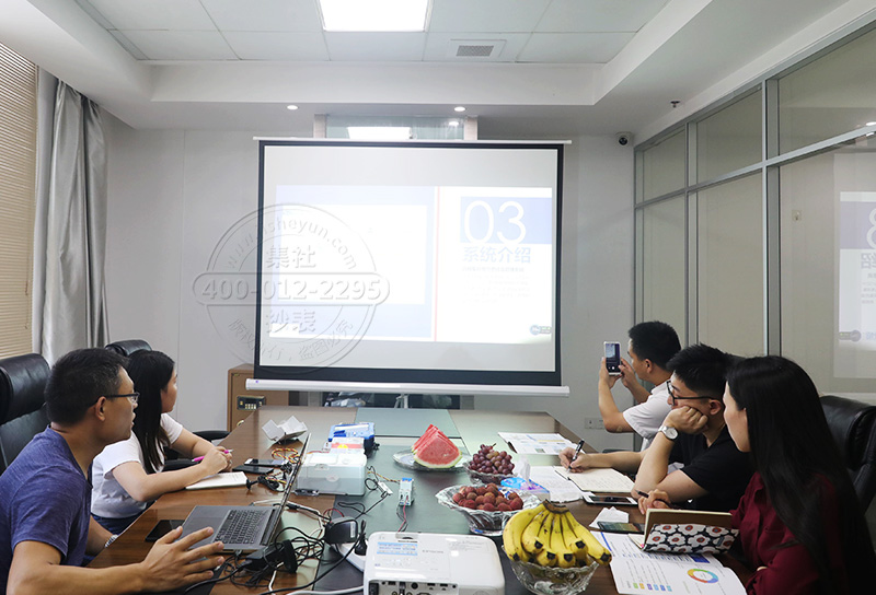 我司工作人员对预付费系统进行了详细的全方位的介绍