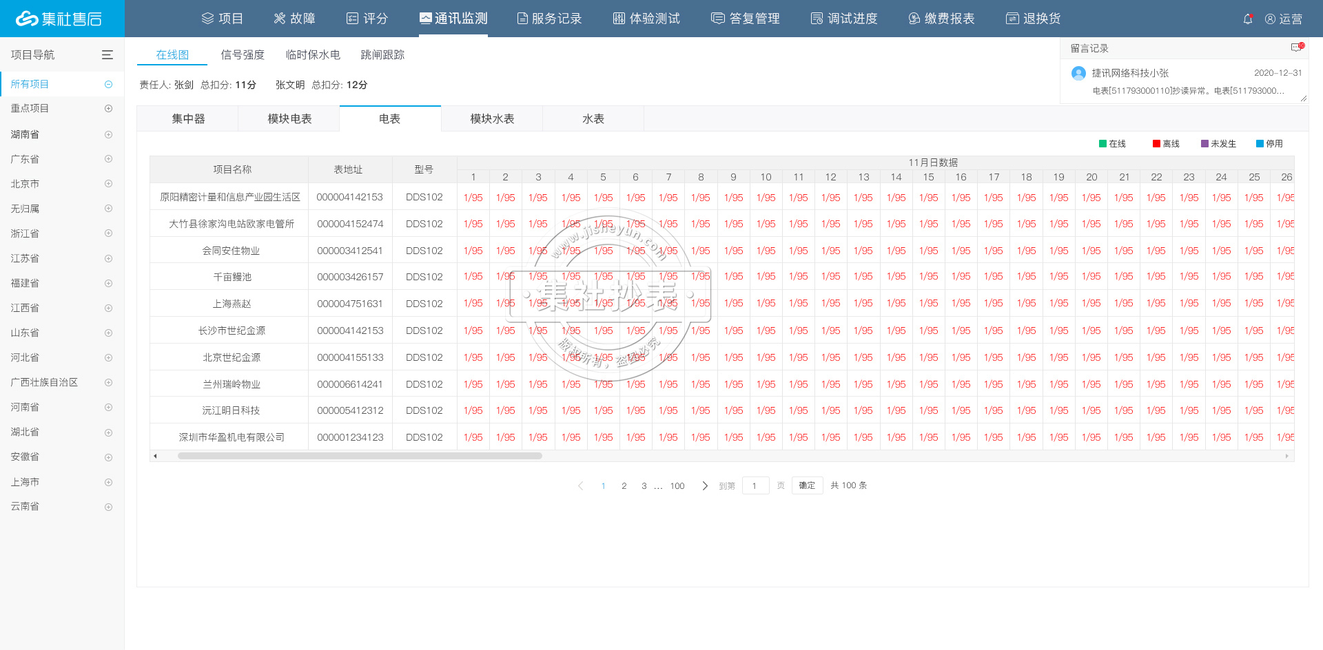 电表抄表系统
