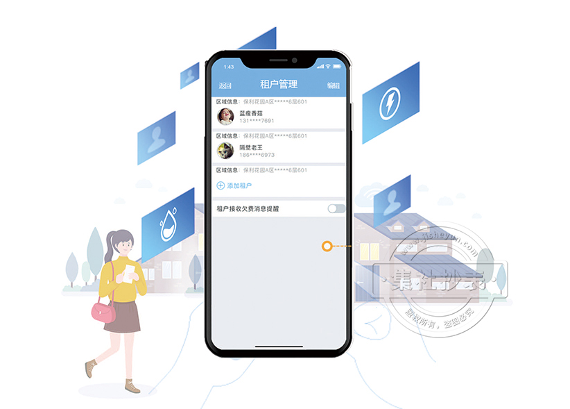 出租房电表