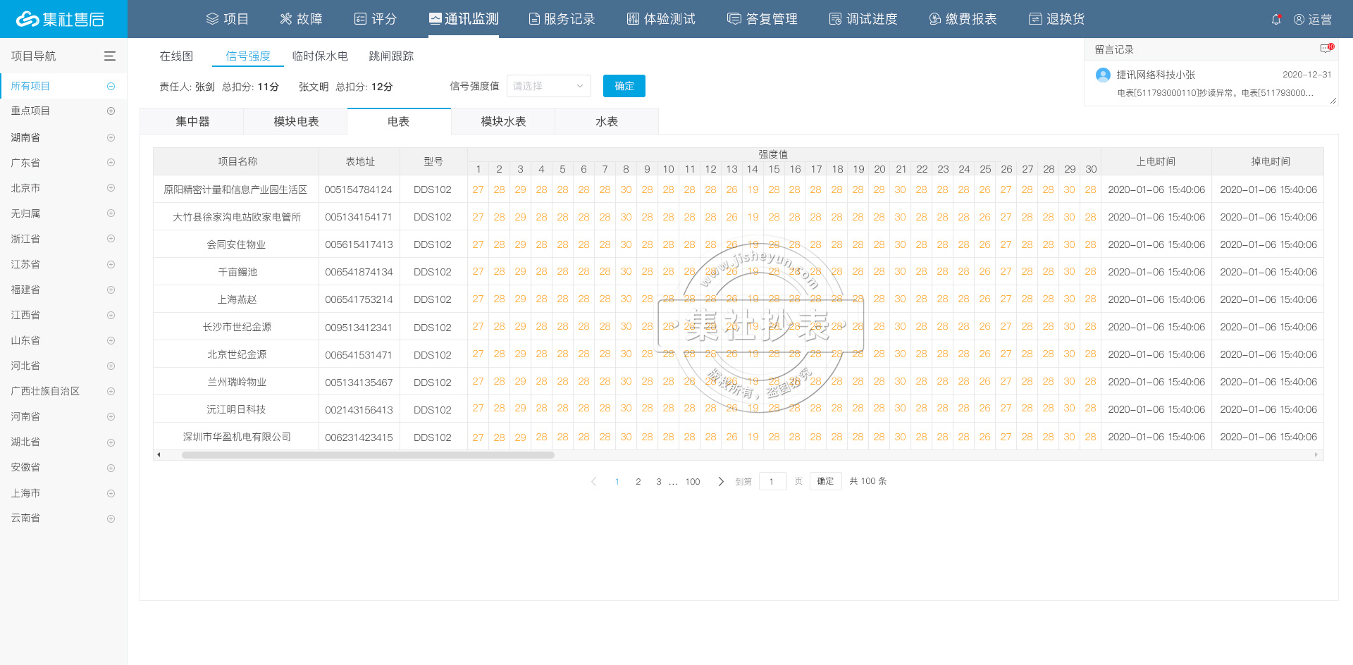 预付费电表管理系统