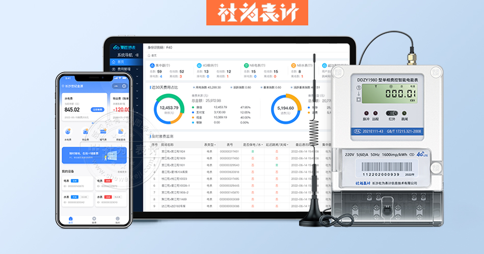 远程控制电表系统