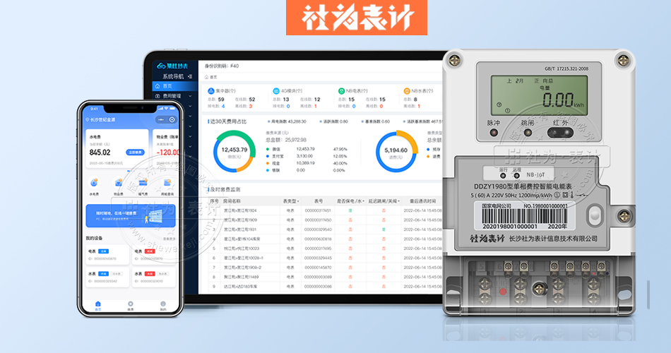 预付费电能表管理系统
