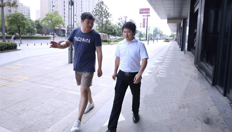 宁波水表厂来洽谈水表远程抄表合作