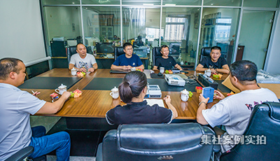 杭州炬华科技股份有限公司领导来我公司考察参观